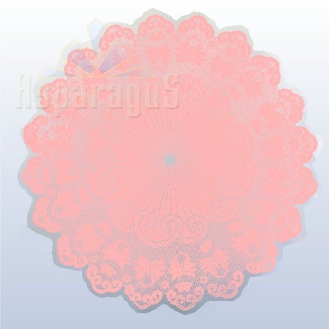 PAINTED ROUND CELLOPHANE 50CM/BABY PINK/NEW LACE (50PCS/PACK)