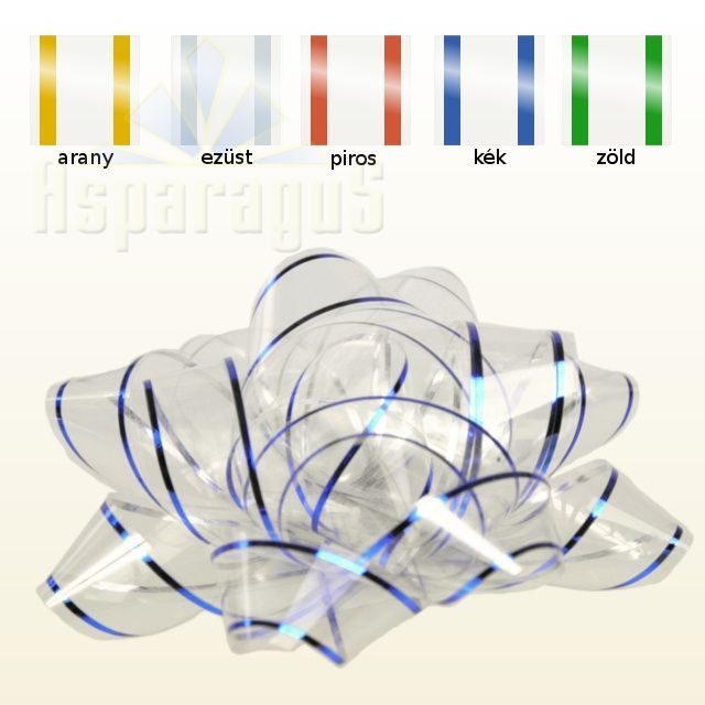 SELF-STICKING STAR TRANSPARENT 2" IN MIXED COLOURS (100PCS/PACK)