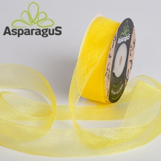 ORGANSA RIBBON 25MMX25M/YELLOW