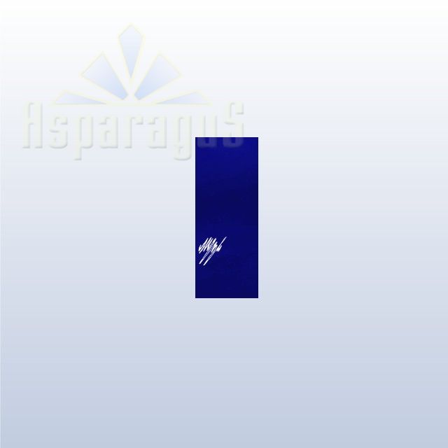CELLOPHANE GIFT BAG METALLIC 10X25CM/ROYAL BLUE/ZIGZAG (50PCS/PACK)
