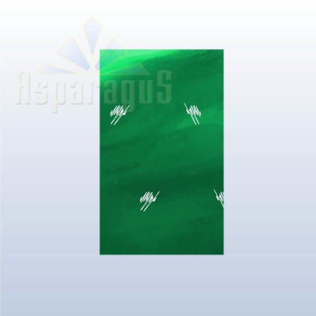 CELLOPHANE GIFT BAG METALLIC 25X45CM/GRASS GREEN/ZIGZAG (50PCS/PACK)