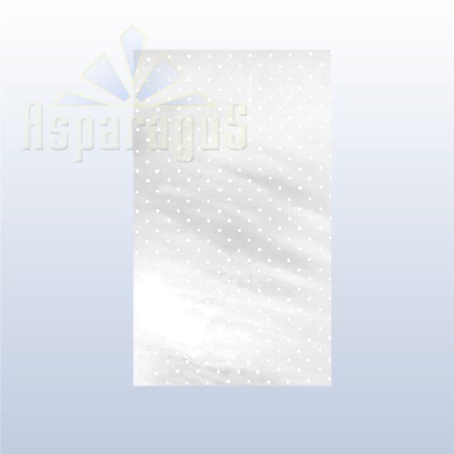 CELLOPHANE GIFT BAG 30X50CM/PEARL/DOTTED (50PCS/PACK)
