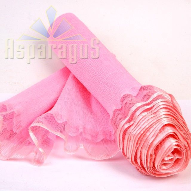 CREPE WITH TULLE/BABY PINK