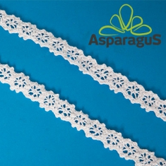 LACE ROLL 15MMX5Y/ WHITE