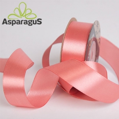 SATIN RIBBON 25MMX20M/ ROSE GOLD