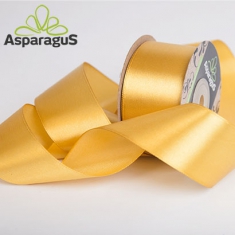 SATIN RIBBON 38MMX20M/ SHINY GOLD