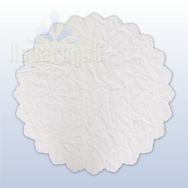 DIPPED PAPER 50 CM ROUND/IVORY (5PCS/PACK)