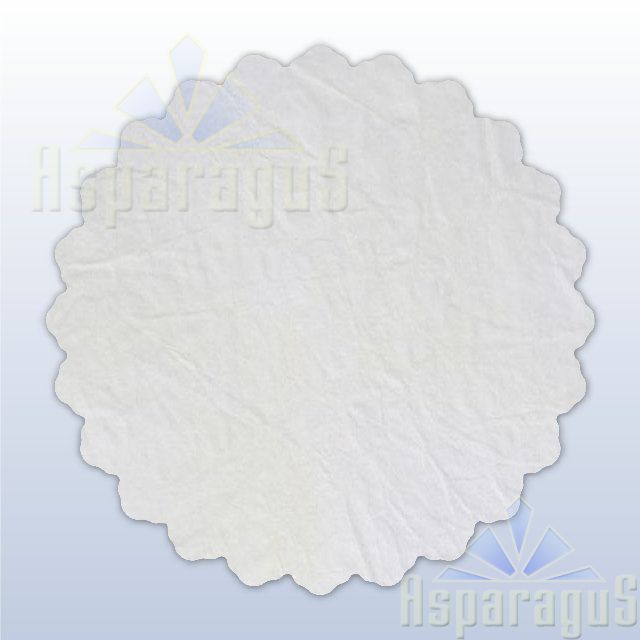 DIPPED PAPER 50 CM ROUND/BUTTER (5PCS/PACK)