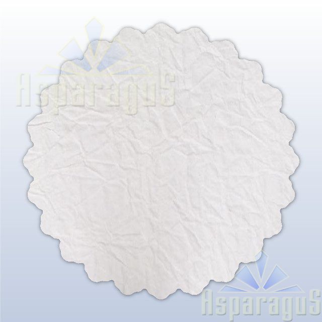 DIPPED PAPER 60 CM ROUND/IVORY (5PCS/PACK)