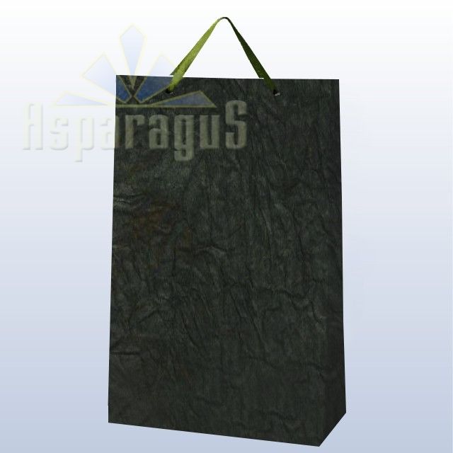 PAPER BAG WITH HANDLES 9,5X23X40CM/DARK GREEN