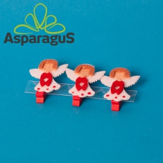 ANGELS ON CLIPS 4,5CM (3PCS/PACK)