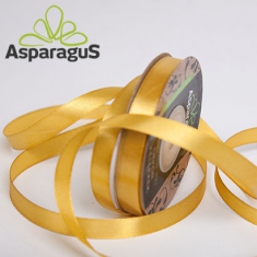 SATIN RIBBON A1 10MMX25M/ SHINY GOLD