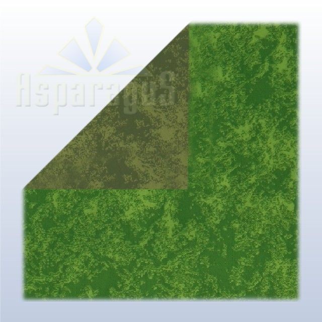 MAT FOIL SHEET 70X100CM IMPORT/GRASS GREEN-TOBACCO GREEN/MARBLE PATTERNED (2PCS/PACK)