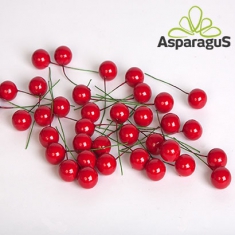 BERRY ACCESSORIES 16MM (100PCS/BAG)/ RED