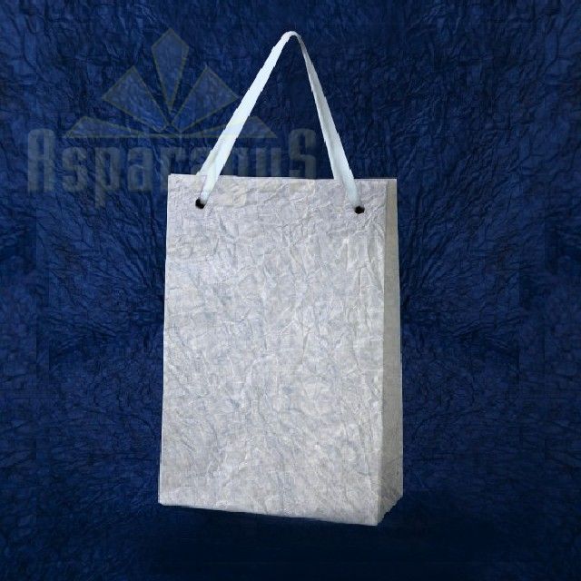 PAPER BAG WITH HANDLES 7X9X13CM/LIGHT BLUE