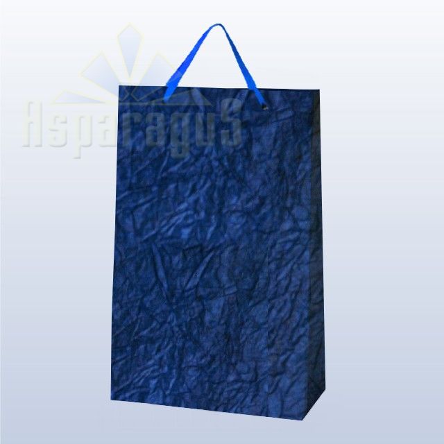 PAPER BAG WITH HANDLES 9,5X23X27CM/DARK BLUE