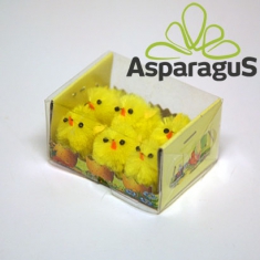 CHICKENS IN BOX 3,5CM (6PCS/PACK)