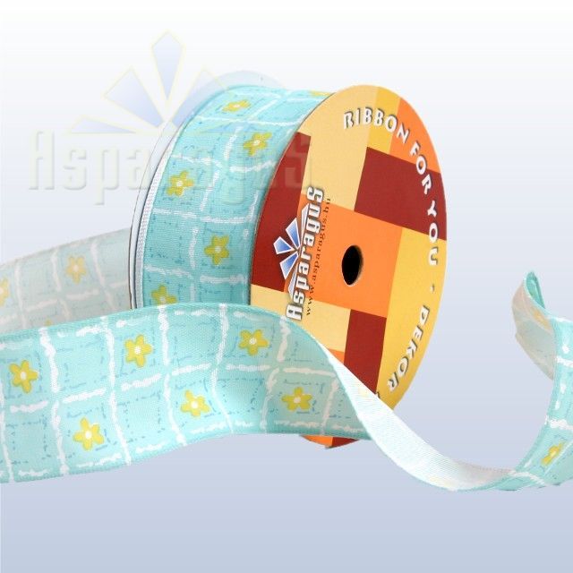 TEXTILE RIBBON WIRED 38MMX10Y