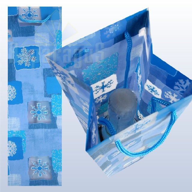 PLASTIC BAG WITH STRING HANDLE 10,5X10X36CM