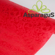 NON WOVEN WATER RESISTANT 50CMX5Y/ RED