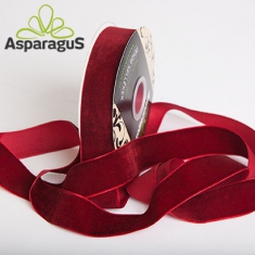 VELVET RIBBON 25MMX10M/ CLARET