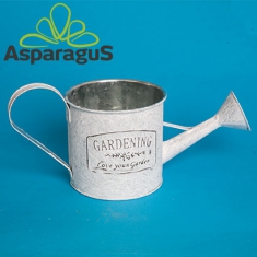 TIN WATERING CAN D:12CM H:10CM (FOR 10)