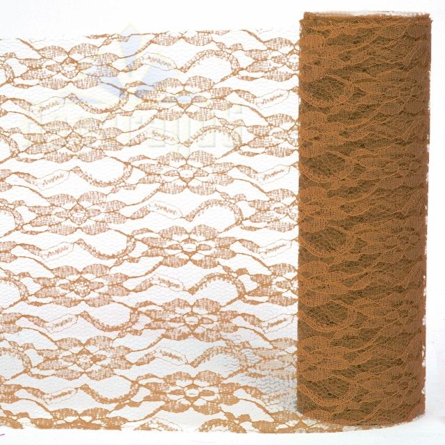 LACE ROLL 22CMX10Y/GOLD