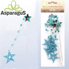 PICK WITH STAR/TURQUOISE  (6PCS/PACK)