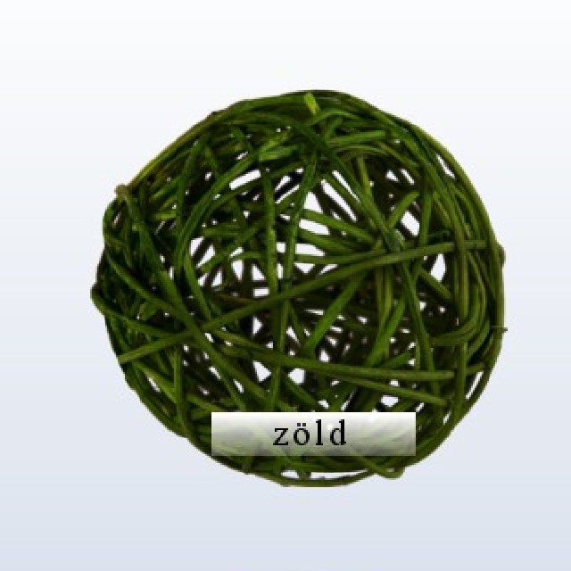 DECORATION BALL D:8CM/GRASS GREEN