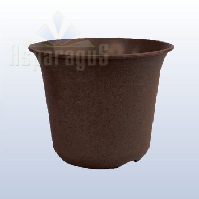 BIODEGRADABLE POT PF-002 18,5X14CM/BROWN