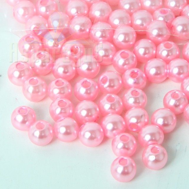 DECOR PEARL/8MM/BABY PINK (50G/PACK)