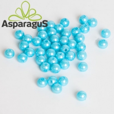 DECOR PEARL/8MM/TURQUOISE (50G/PACK)
