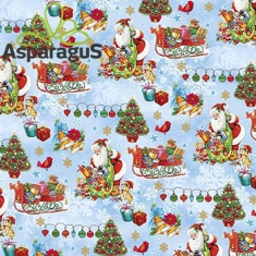 WRAPPING PAPER SHEET 70X100CM CHRISTMAS