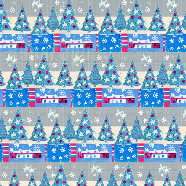 WRAPPING PAPER SHEET 70X100CM/CHRISTMAS (5PCS/PACK)