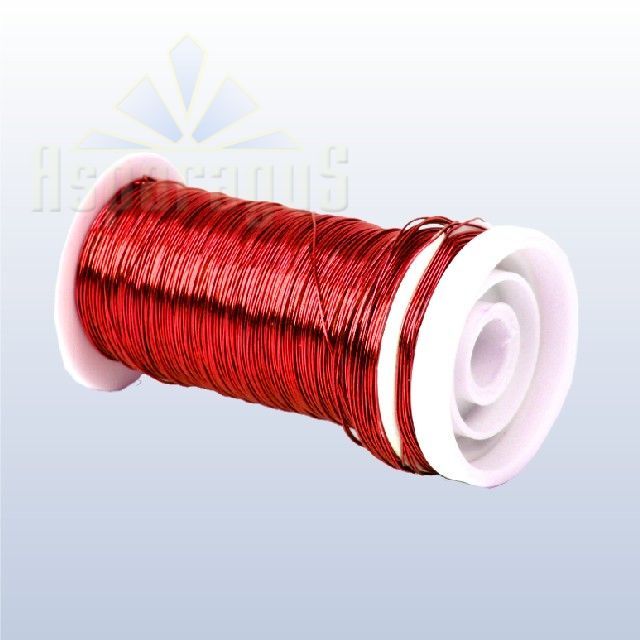 WIRE ON ROLL/RED