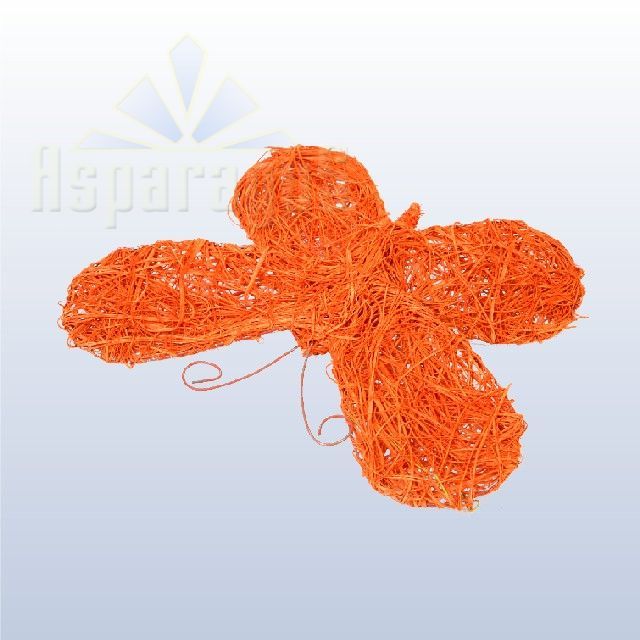 RATTAN BUTTERFLY/ORANGE