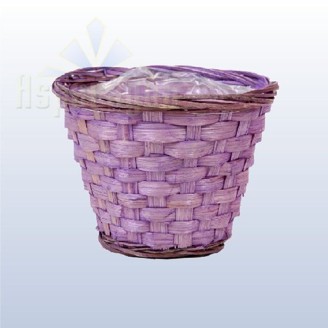 BAMBOO POT/LIGHT PURPLE