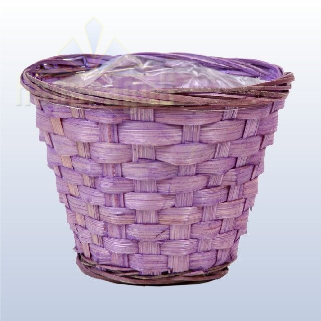 BAMBOO POT/LIGHT PURPLE