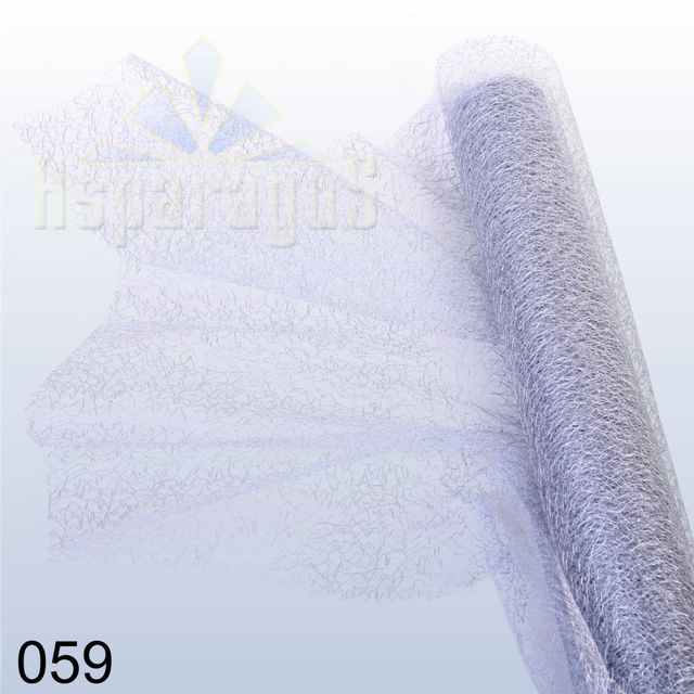 SPIDER TULLE 48CMX10Y/GRAY