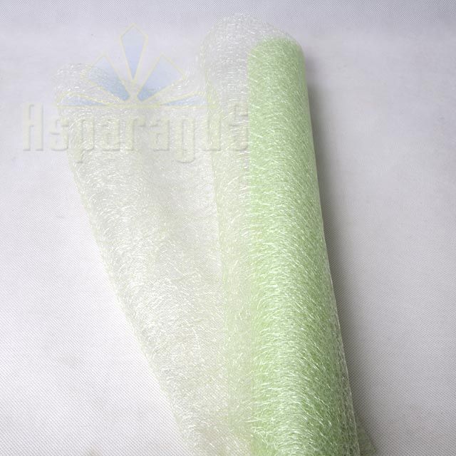 SPIDER TULLE 48CMX10Y/ APPLE GREEN