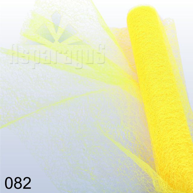 SPIDER TULLE 48CMX10Y/YELLOW