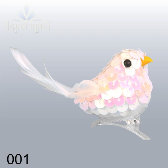 SPANGLED BIRD/WHITE (2PCS/PACK)