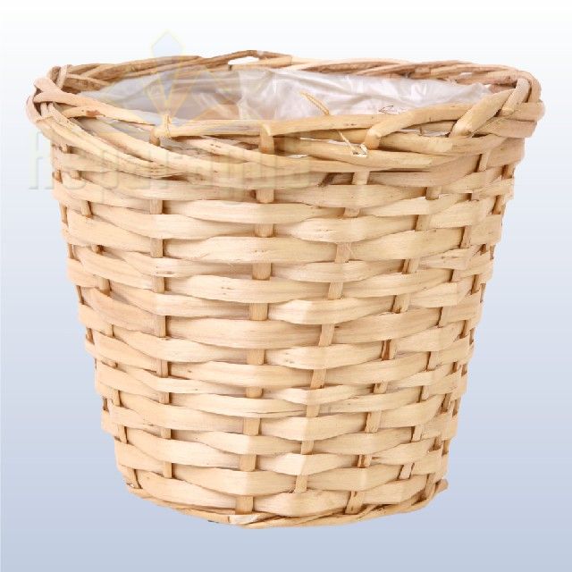 WICKER PLANT POT