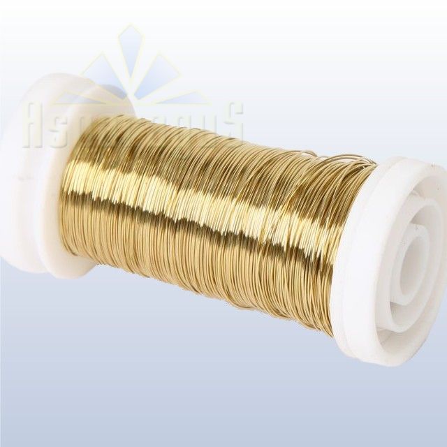 WIRE ON ROLL 75G/GOLD