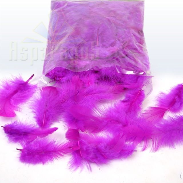 DECOR FEATHER 10G/BAG / LIGHT PURPLE