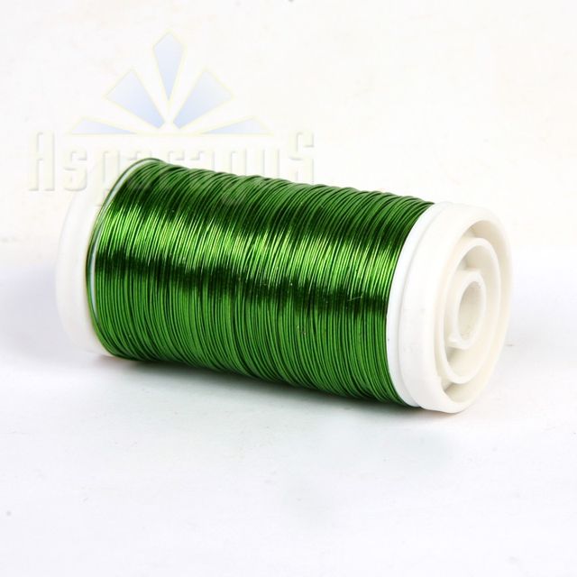 WIRE ON ROLL 100G / TOBACCO GREEN