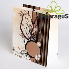 GIFT BAG WITH STRING HANDLE 18X21X8,5CM