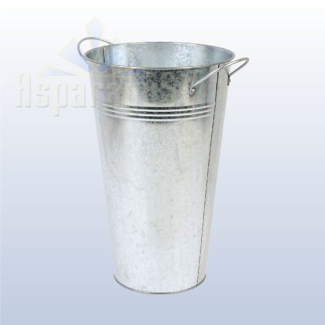 TIN PAIL WITH HANDLE 30CM