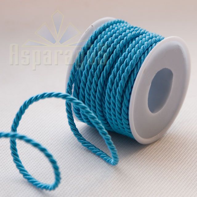 CORD 3,2MMX10M/TURQUOISE