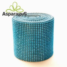 STRASS ROLL 10,5CMX10Y /TURQUISE